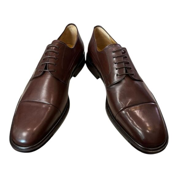 New Mezlan Piazza Drk Brown Men\'s Leather Lace-up Oxford Dress Shoes 11.5  11.5M main image 5